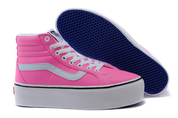 Vans High Top Shoes Women--063